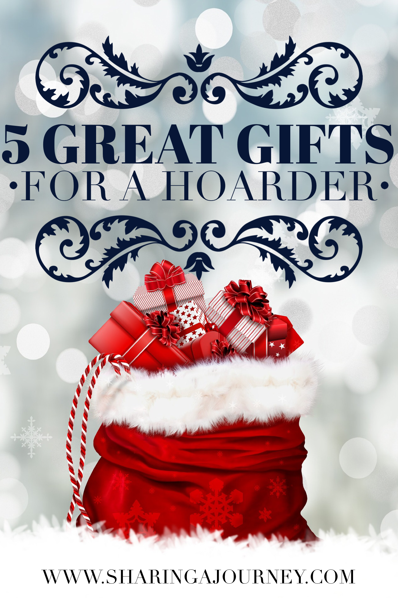 Top 5 Best Gifts for Hoarders featured by top US over 50 lifestyle blog, Sharing a Journey.