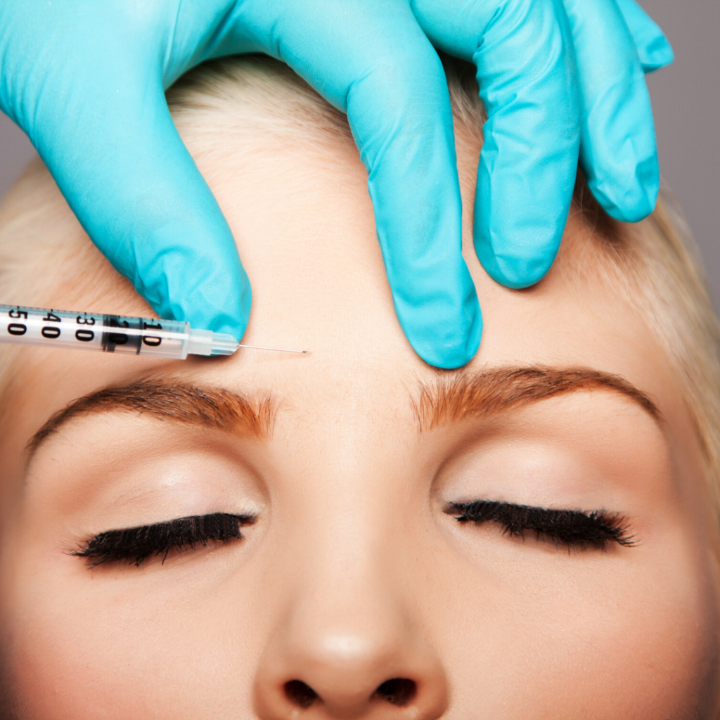 Natural Kaos Botox review featured by top US over 50 beauty blog, Sharing A Journey: image of a woman getting botox 